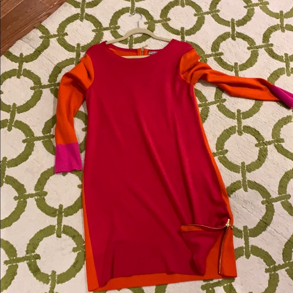 Long sleeve sweater dress